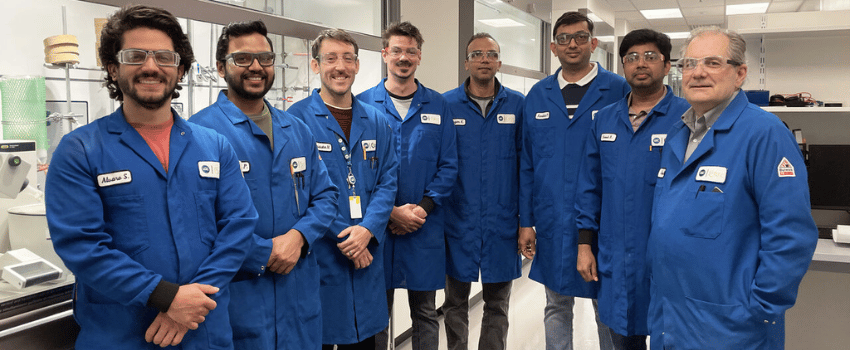 TRC team at new site